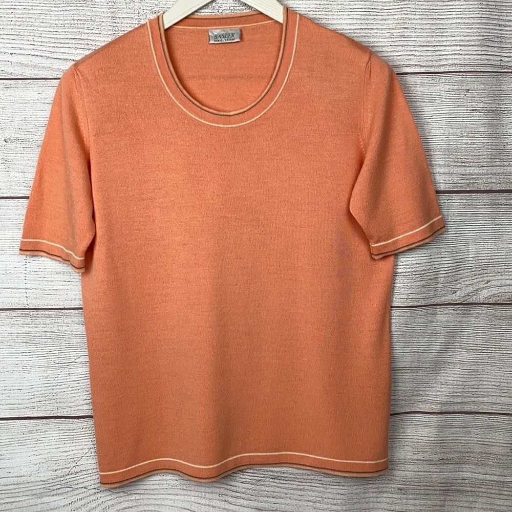 BASLER Short Sleeves Sweater Top